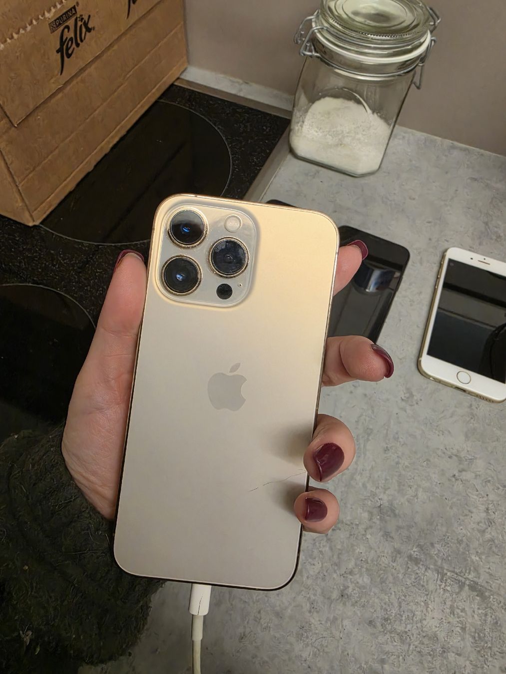 Apple Telefoni cellulari / Smartphones: Iphone 13 Pro | 128GB | Gold | 78% – Usato da St. Margrethen SG venduto da Elleiseverywhere 1