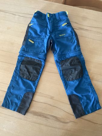 Zip-off Wanderhose Jako-o Grösse 116 petrol
