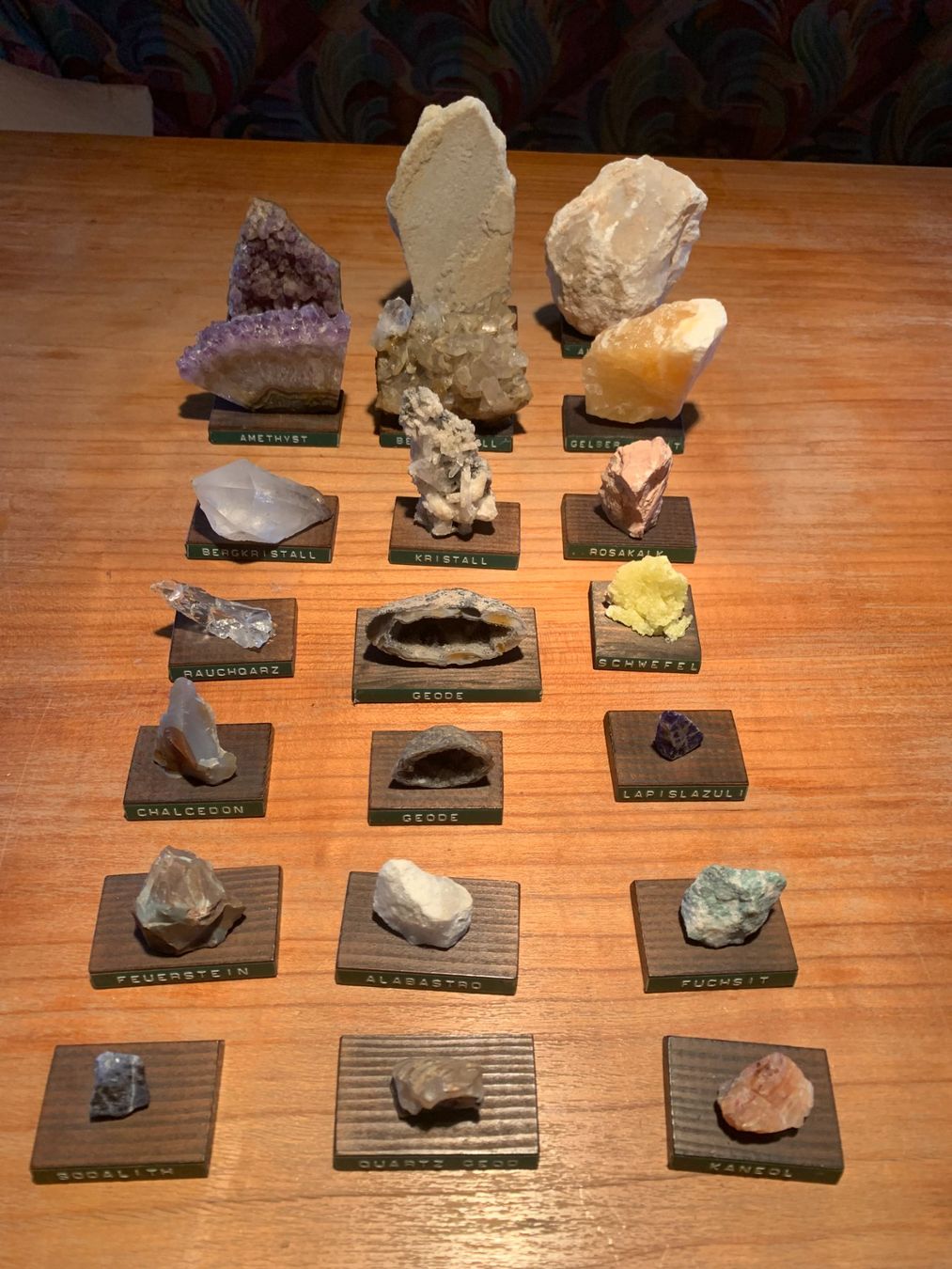 Minerali & Pietre curative: Diverse Mineralien Sammlung Steine – Nuovo (secondo la descrizione) da Dättlikon venduto da Maurinie