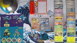 Pokemonkarten Set - Yamper PFL 099/094, Stickers, Pokeball