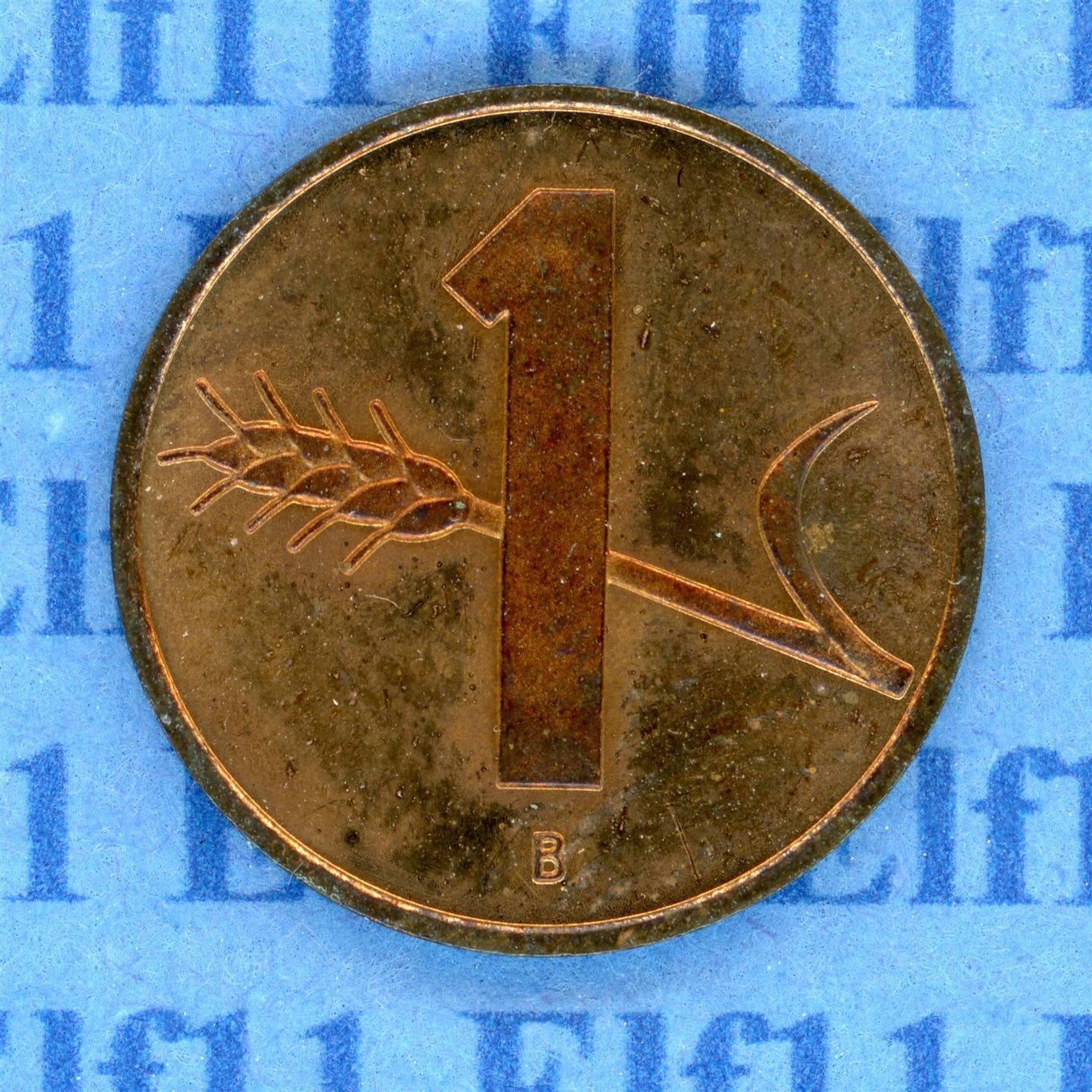 Alle Münzen: CHF___0.01 1992 vz-unz 1 Rappen – Gebraucht aus Widnau von Elf11 1