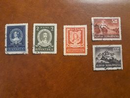Lot Briefmarken Kroatien