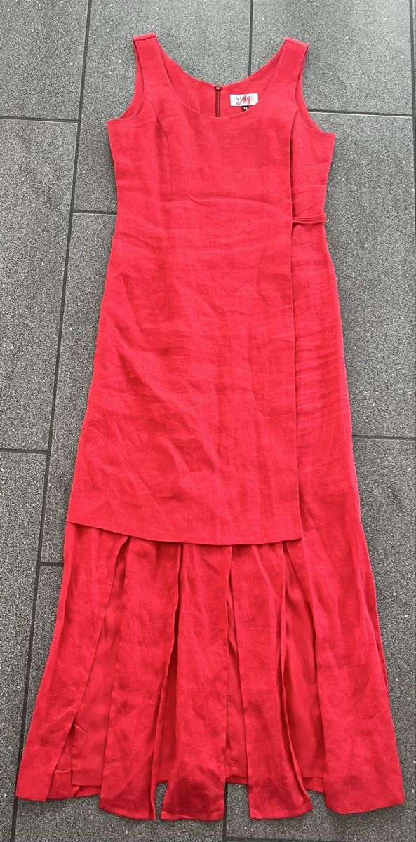 Vestiti: Tolles rotes Kleid Gr. 38 Marke Mathilde – Nuovo (secondo la descrizione) da Hünenberg See venduto da spartakus02