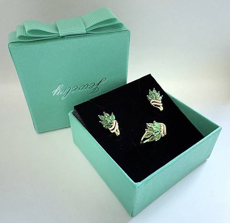 Altri gioielli: Elegantes Smaragd Schmuckset – Usato da Thalwil venduto da han_2b8c 5