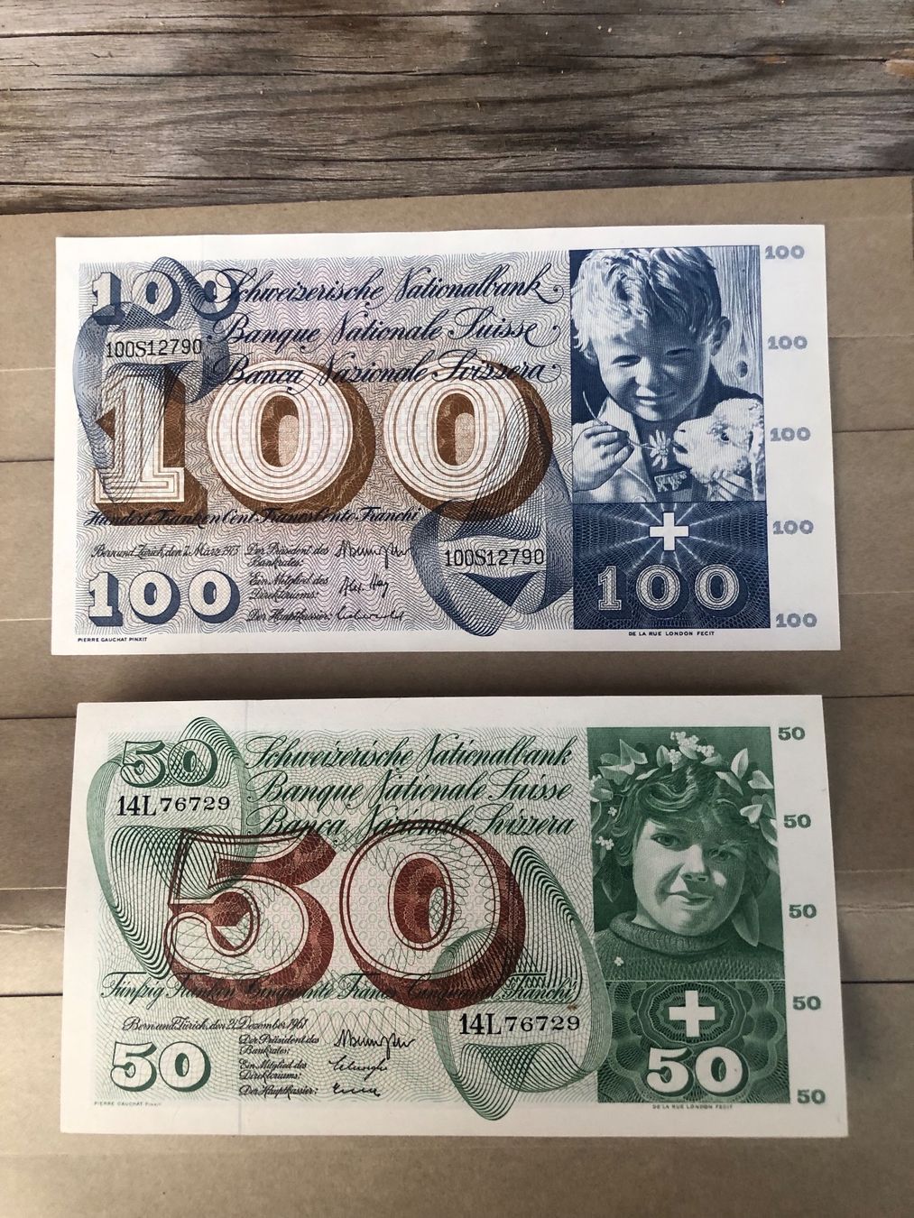 Banconote: Schweizer Bank Noten – Nuovo e nell'imballaggio originale da Obergösgen venduto da Camaro_zl1 2