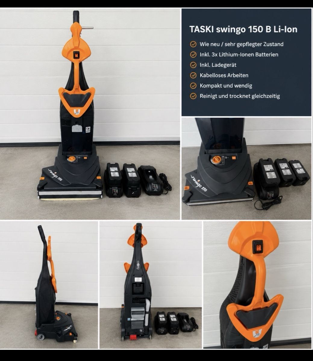 Tutte le macchine: TASKI swingo 150 B Li-Ion – Usato da Grenchen venduto da daj_d7l2 1