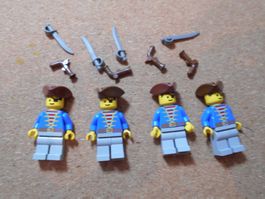 4 Lego Minifiguren Piraten pi008  ( 460 )