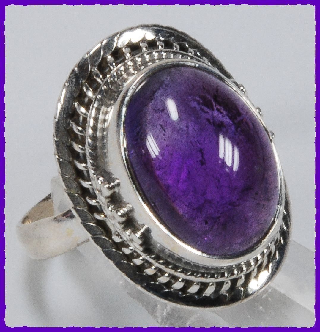 Anelli: Amethyst Ringe 925 Silber – Nuovo e nell'imballaggio originale da Oberglatt ZH venduto da Goldfee1