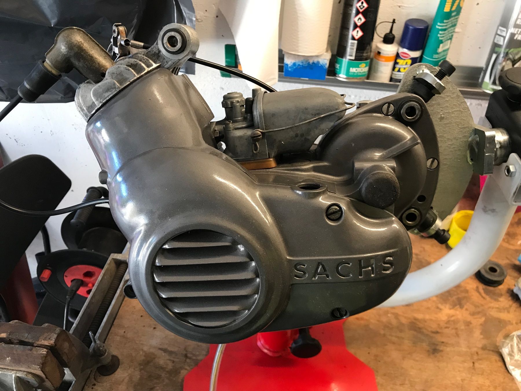 Mofas: Motor Sachs 502 Saxonette – Defekt aus Nussbaumen AG von  1