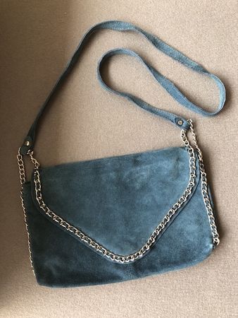 Umhänge Tasche petrol