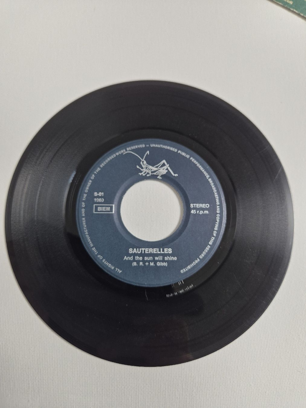 Dischi in vinile: Sauterelles - Single 7 , CH – Usato da Uster venduto da newwave0 2