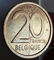 BELGIEN 20 FRANCS 1994