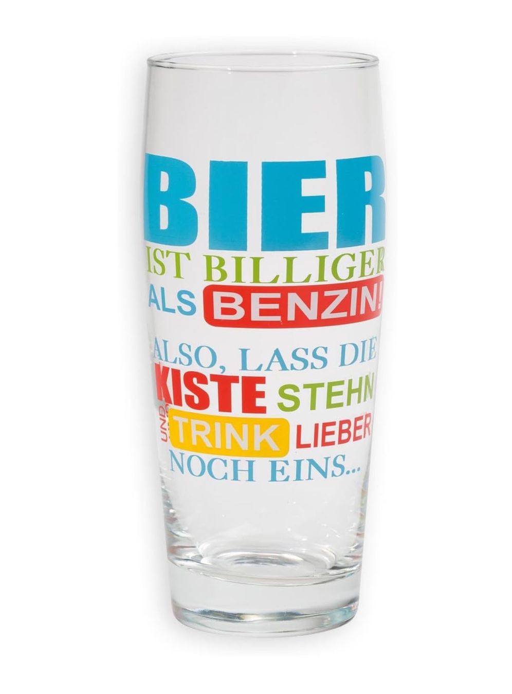 Gläser: SHEEPWORLD Bierglas Spruch Bier Benzin 0,65 l – Neu (gemäss Beschreibung) aus Rickenbach b. Wil von sunneschii_