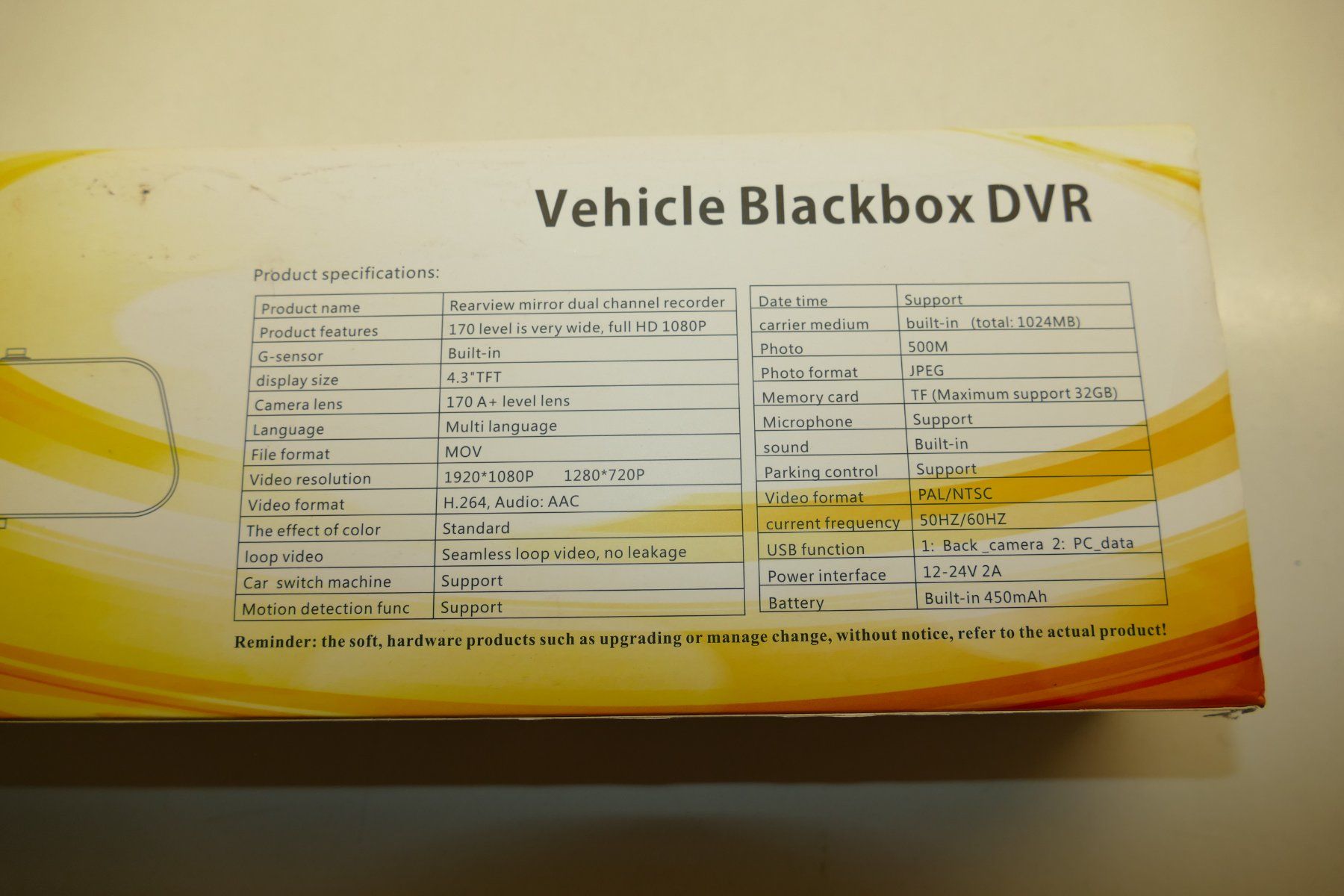 Action Cam: Vehicle Blackbox DVR – Nuovo e nell'imballaggio originale da Niederhasli venduto da Flash32 2