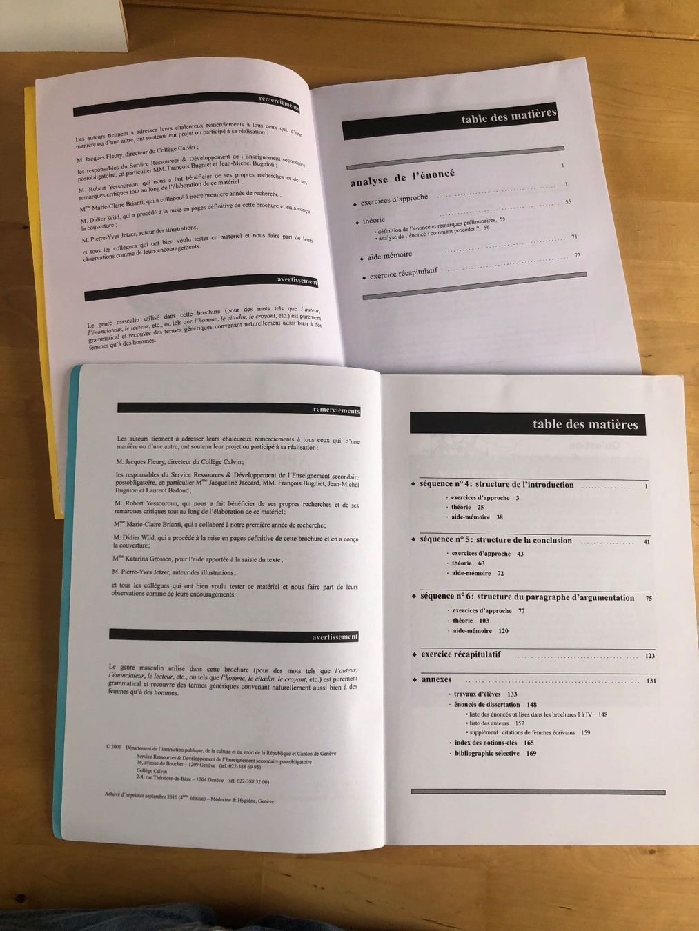 Libri: Apprentissage de la dissertation séquences 1 & 4-5-6 – Usato da St-Aubin FR venduto da Tiweety 1
