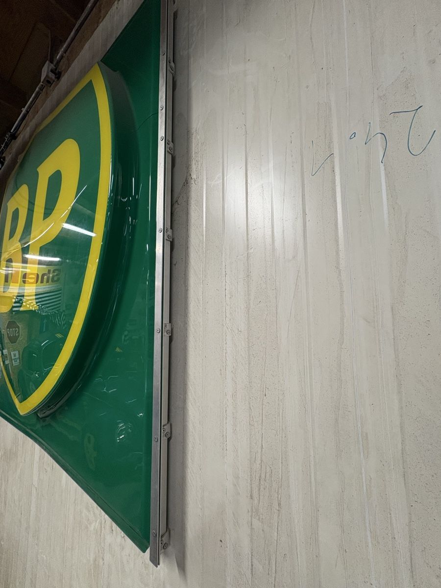 Lampen: Leuchtreklame Oldtimer BP Vintage – Gebraucht aus Bassersdorf von Zorromobi0 1