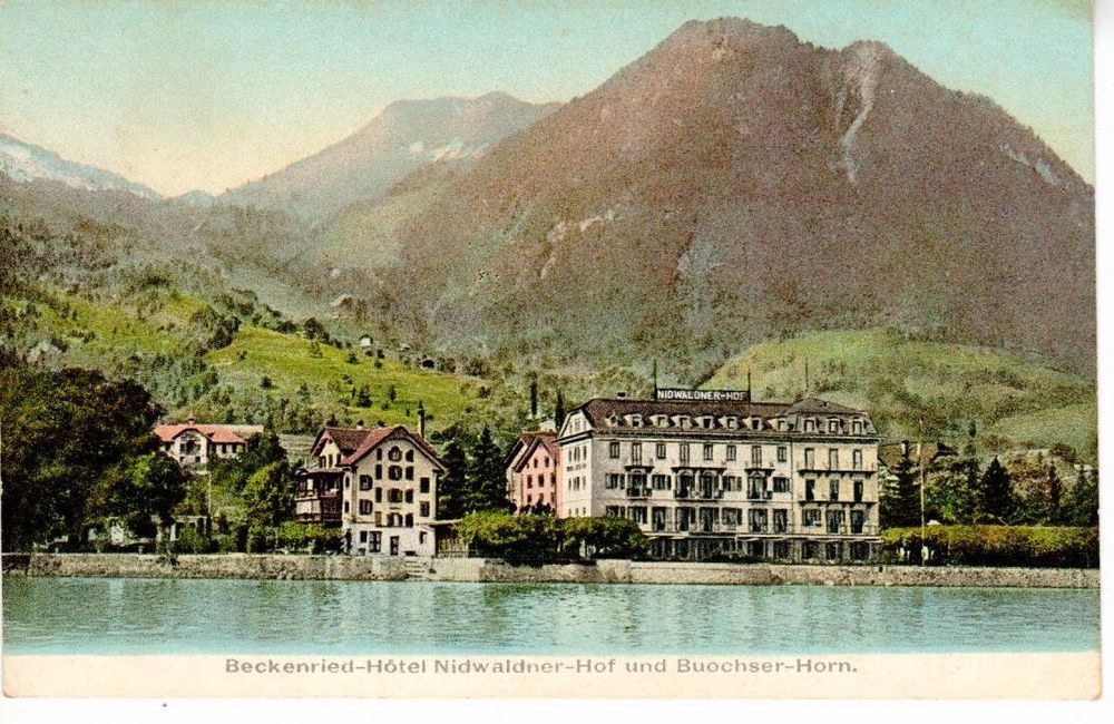 Beckenried Hôtel Nidwaldner Hof Und Buochser Horn Kaufen Auf Ricardo