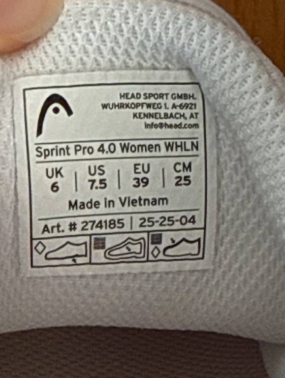 Scarpe da donna: Head Sprint Pro 4.0 Multicort Tennisschuh – Nuovo e nell'imballaggio originale da Buonas venduto da al.robb 3