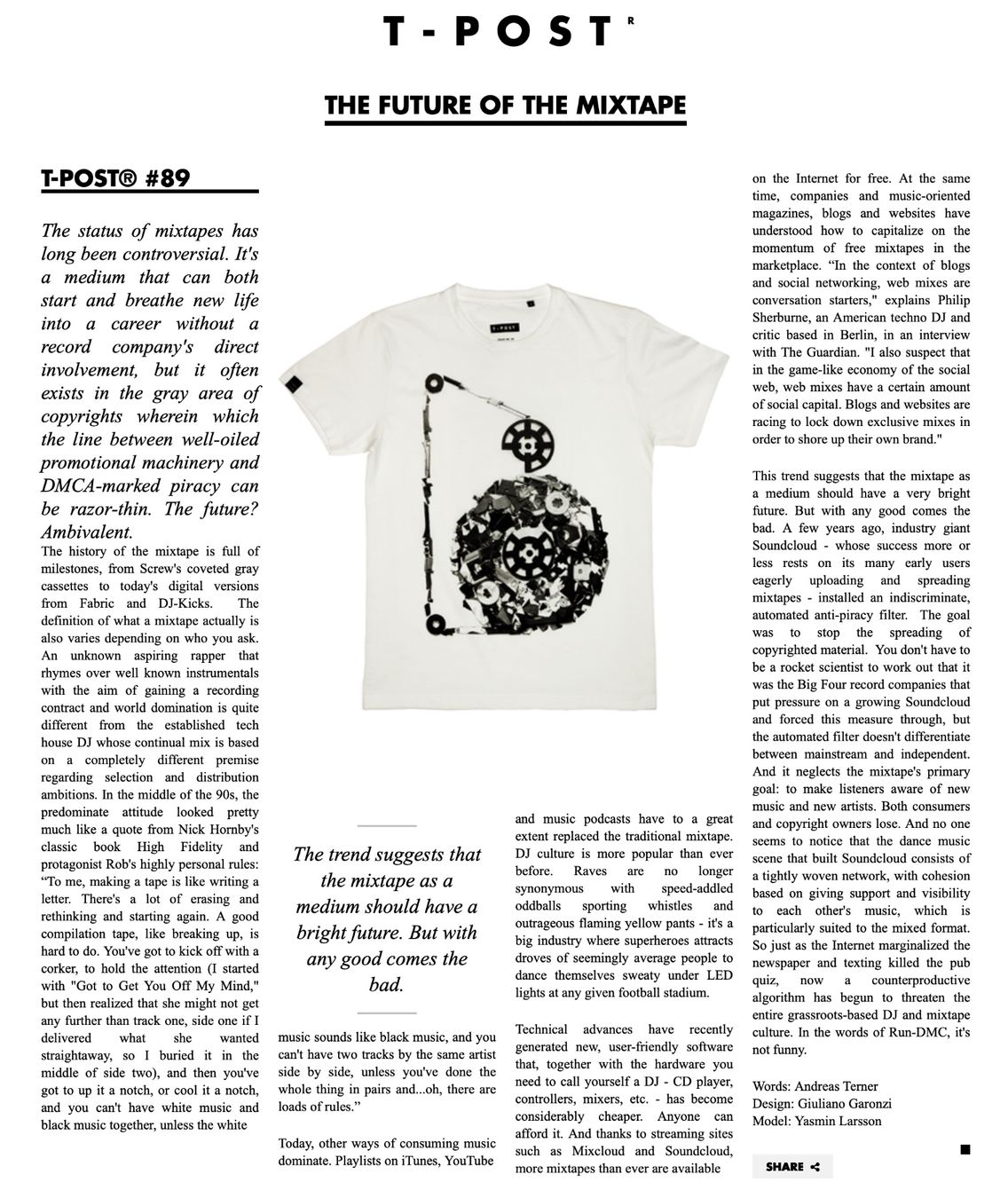 T-shirt: T-post.com Special T-Shirts mit Background - Grösse M – Nuovo (secondo la descrizione) da Münsingen venduto da Omasaki