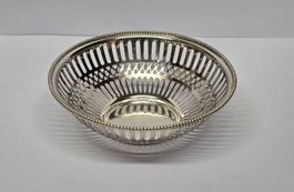 Meister 1881 Silber Zürich Silberschale, Brotkorb 800 Silber