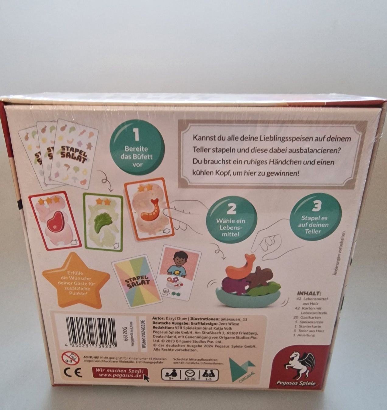 Giochi: Stapel Salat Spiel  Neu – Nuovo e nell'imballaggio originale da Oberuzwil venduto da aseinkaufswelt 1