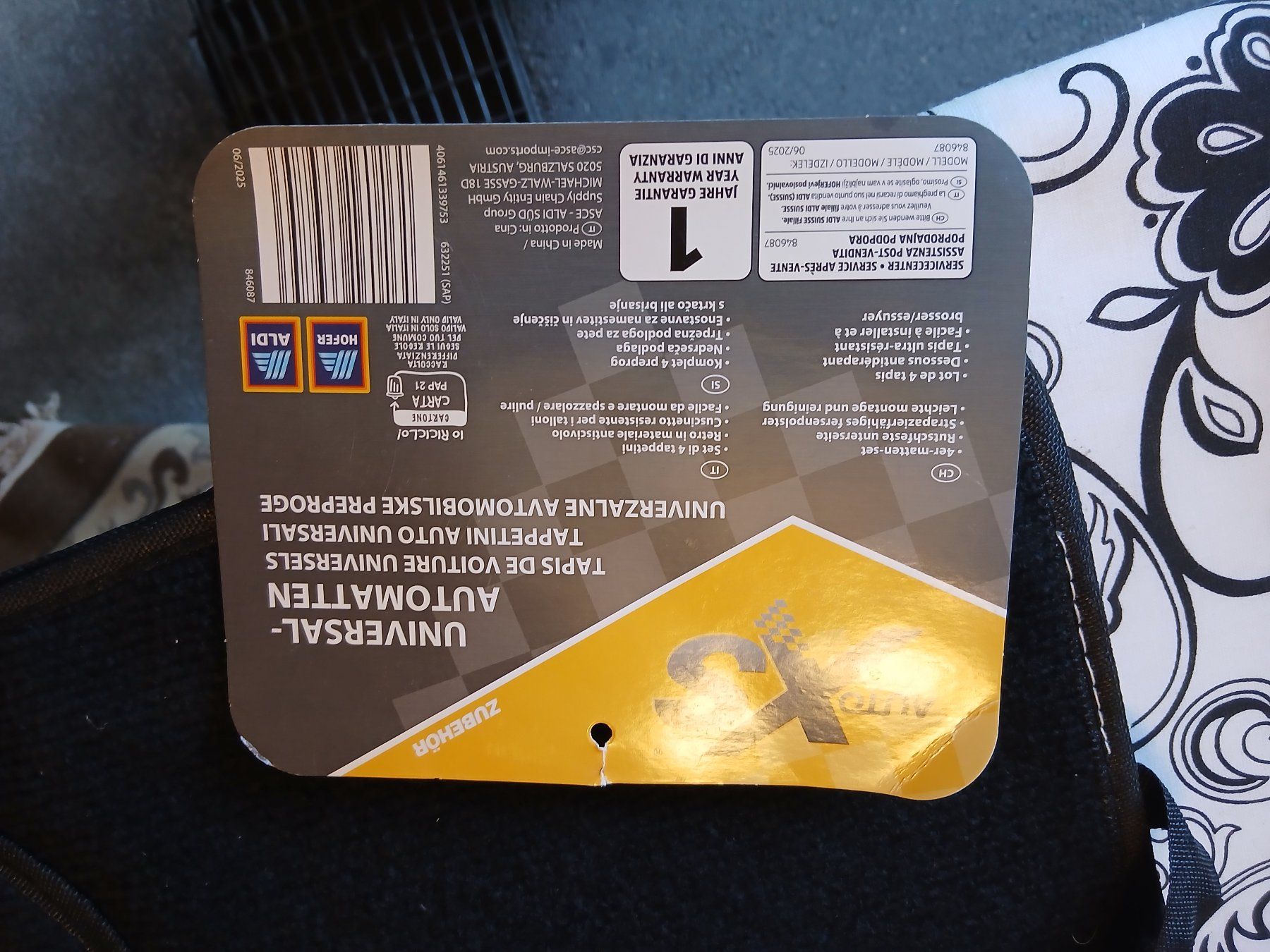 Teppiche / Matten: automattenuniversal 4stk NEUWARE – Neu und originalverpackt aus Pfäffikon SZ von Marcus_Aurilius 1