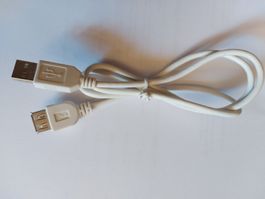 USB-Kabel, USB Stecker auf USB Buchse, Top Zustand!