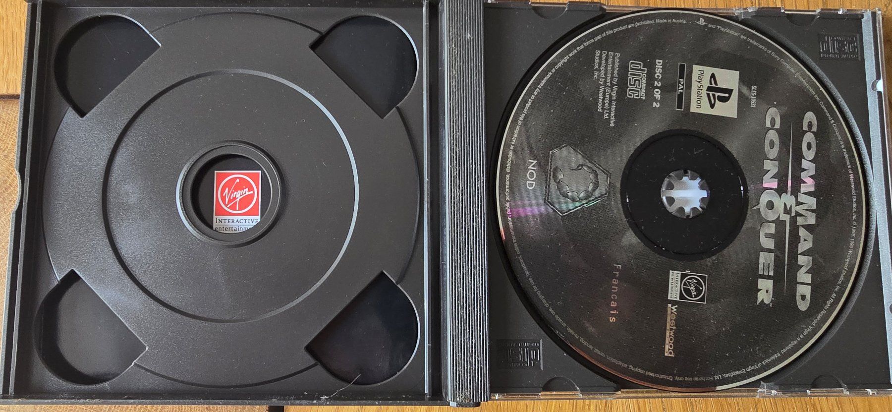 Spiele: Retrogaming PS1 Comand & Conquer 1 – Gebraucht aus Renan BE von Sliardet 2