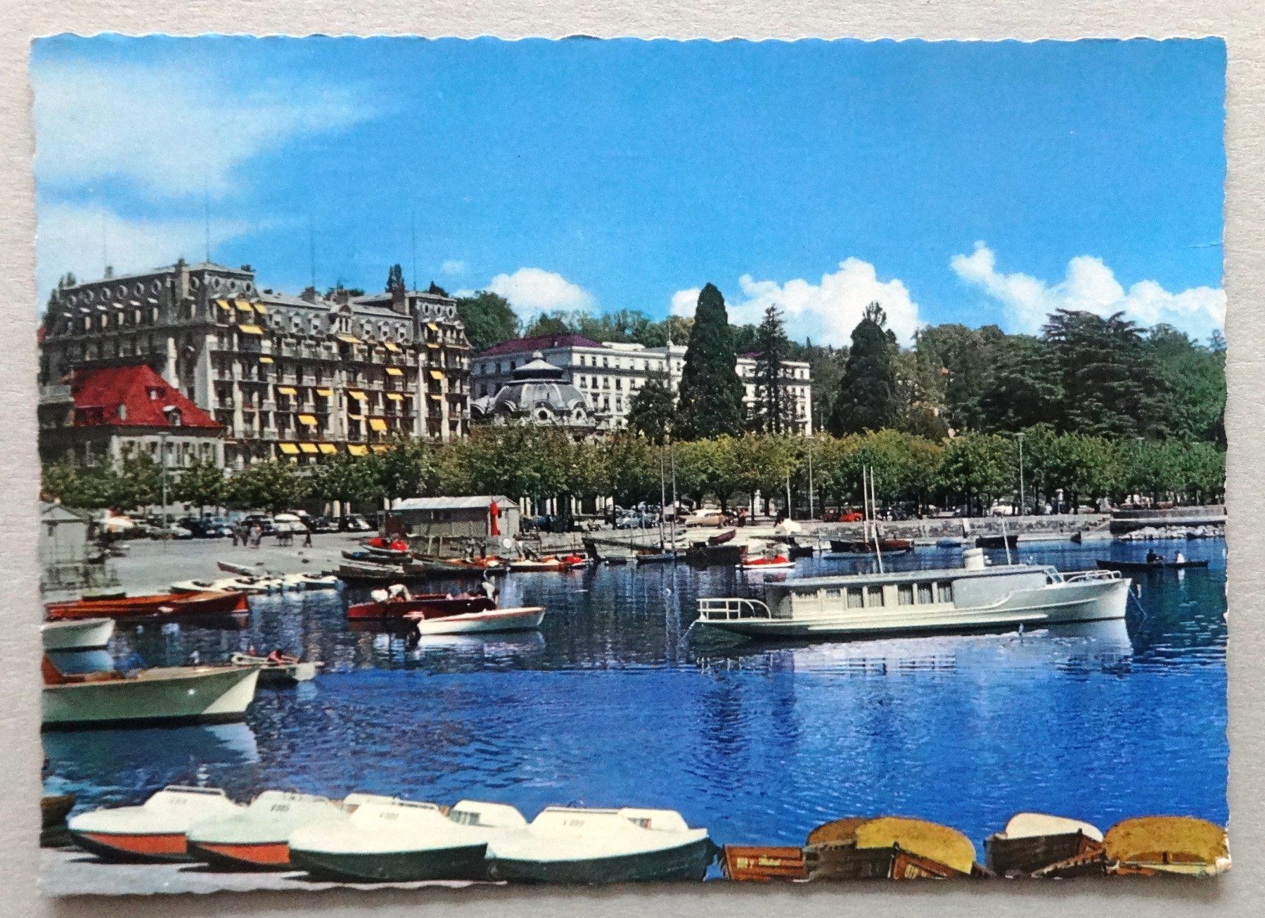 Cartoline postali: Lausanne-Ouchy – Usato da Fétigny venduto da Billy2miny