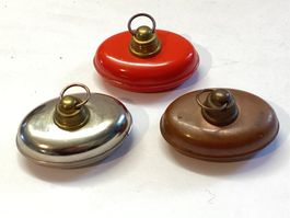 3 alte Spielzeug Bettflaschen, verschiedene Ausführungen