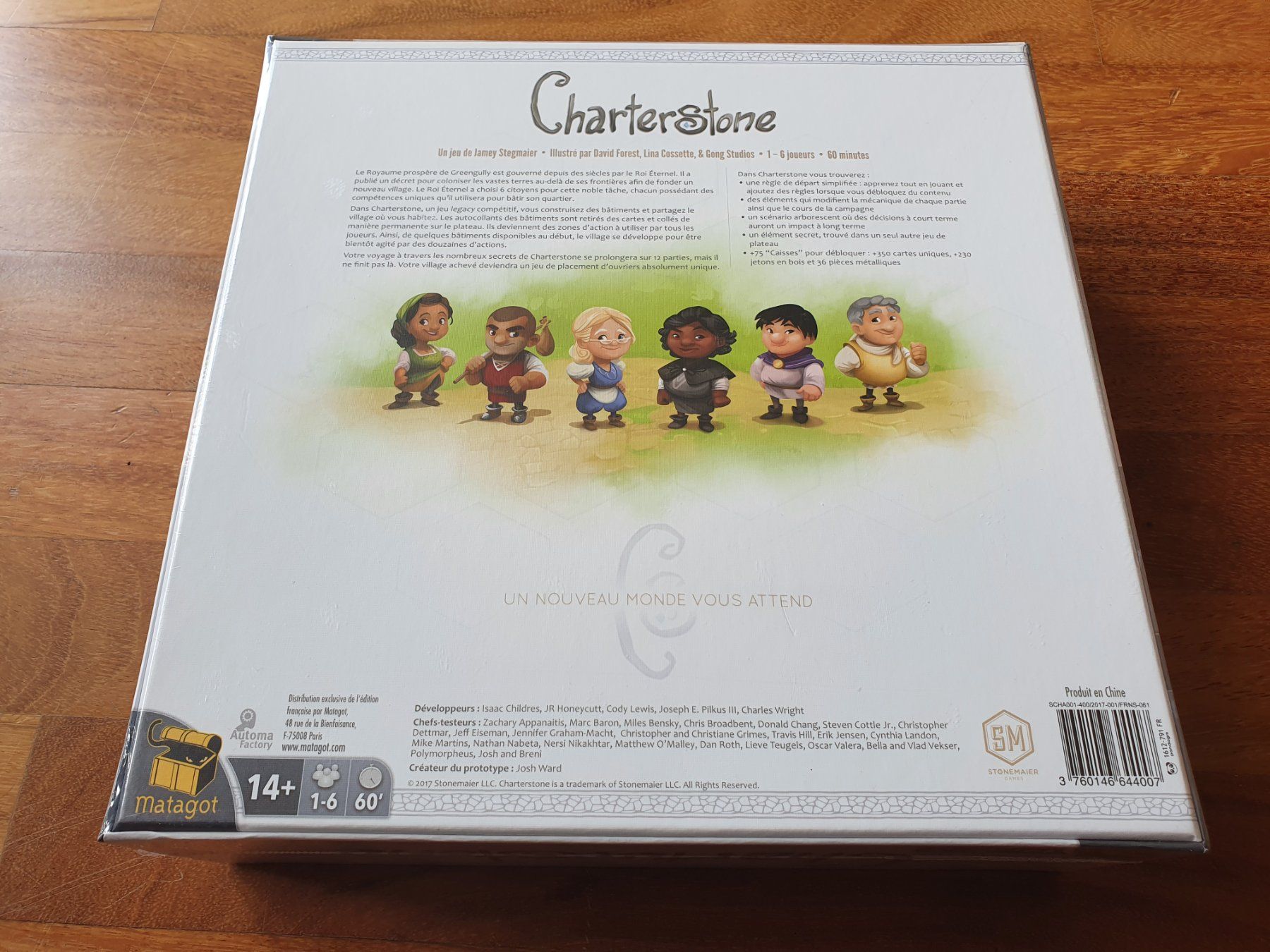Giochi: Charterstone (Stonemaier Games) – Nuovo e nell'imballaggio originale da Puidoux venduto da Svreber 1