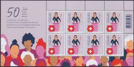 2021, Nr.1812 (Frauen) Zierbogen postfrisch **.