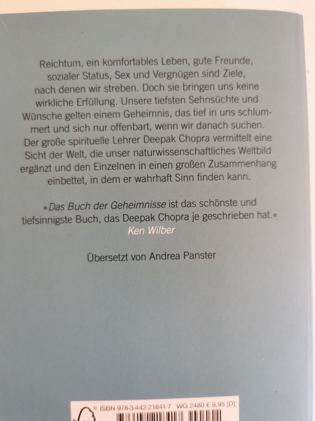 Libri: Das Buch der Geheimnisse - Deepak Chopra – Usato da bern venduto da jeannie2006 1
