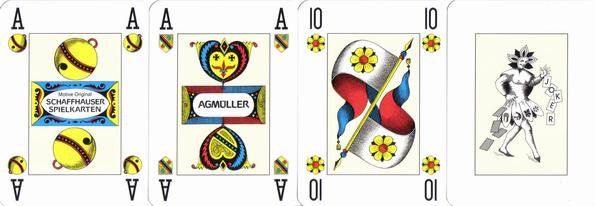 Giochi: Poker Karten SWISS Combi – Nuovo e nell'imballaggio originale da Humlikon venduto da GX30 3