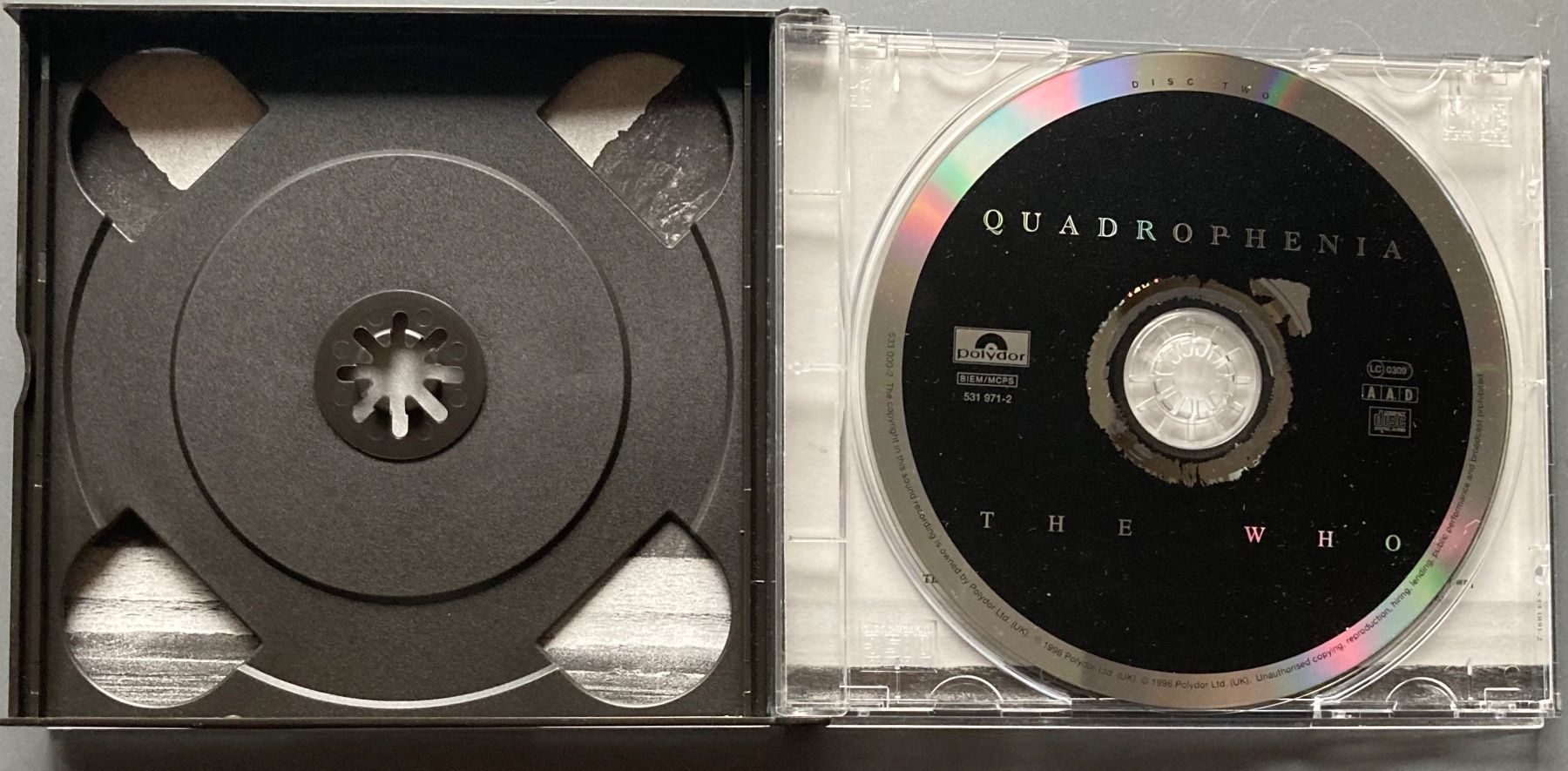 CD: THE WHO - QUADROPHENIA – Usato da Poliez-Pittet venduto da Newtown-Records 4