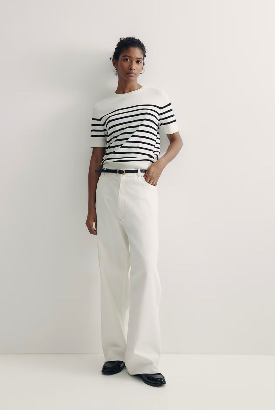 H&M Maglioni & Felpe: H&M Feinstrickshirt schwarz-weiss gestreift Gr. XXS – Nuovo e nell'imballaggio originale da Riedt b. Erlen venduto da sina.aline 2