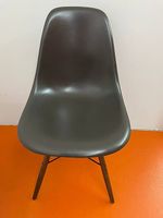 Eame side chair - dark brown