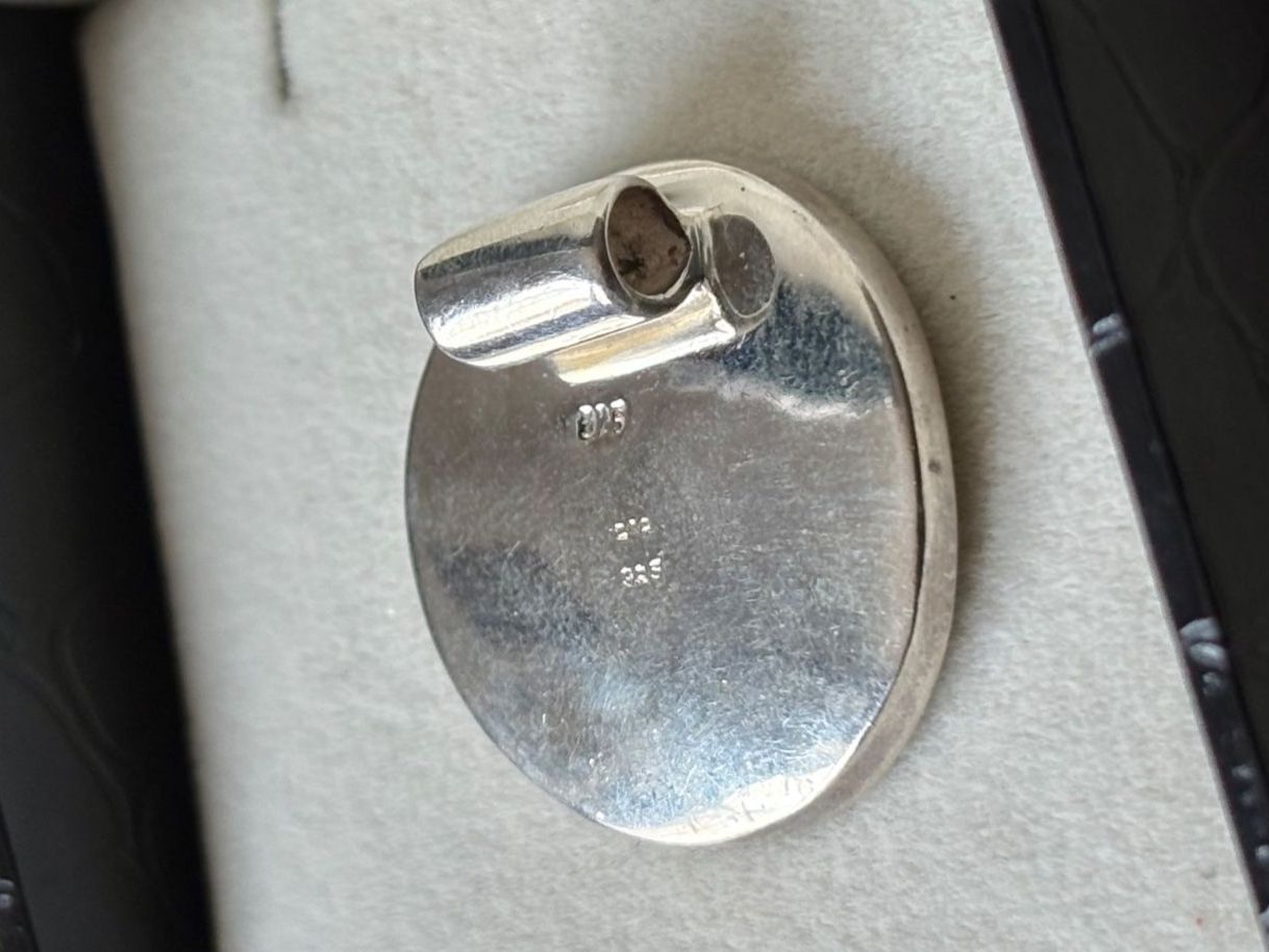 Pendentifs: Perlmutt Anhänger, Silber 925, 26 mm – Neuf (Voir description) à Brugg AG par lau_9rvy 4