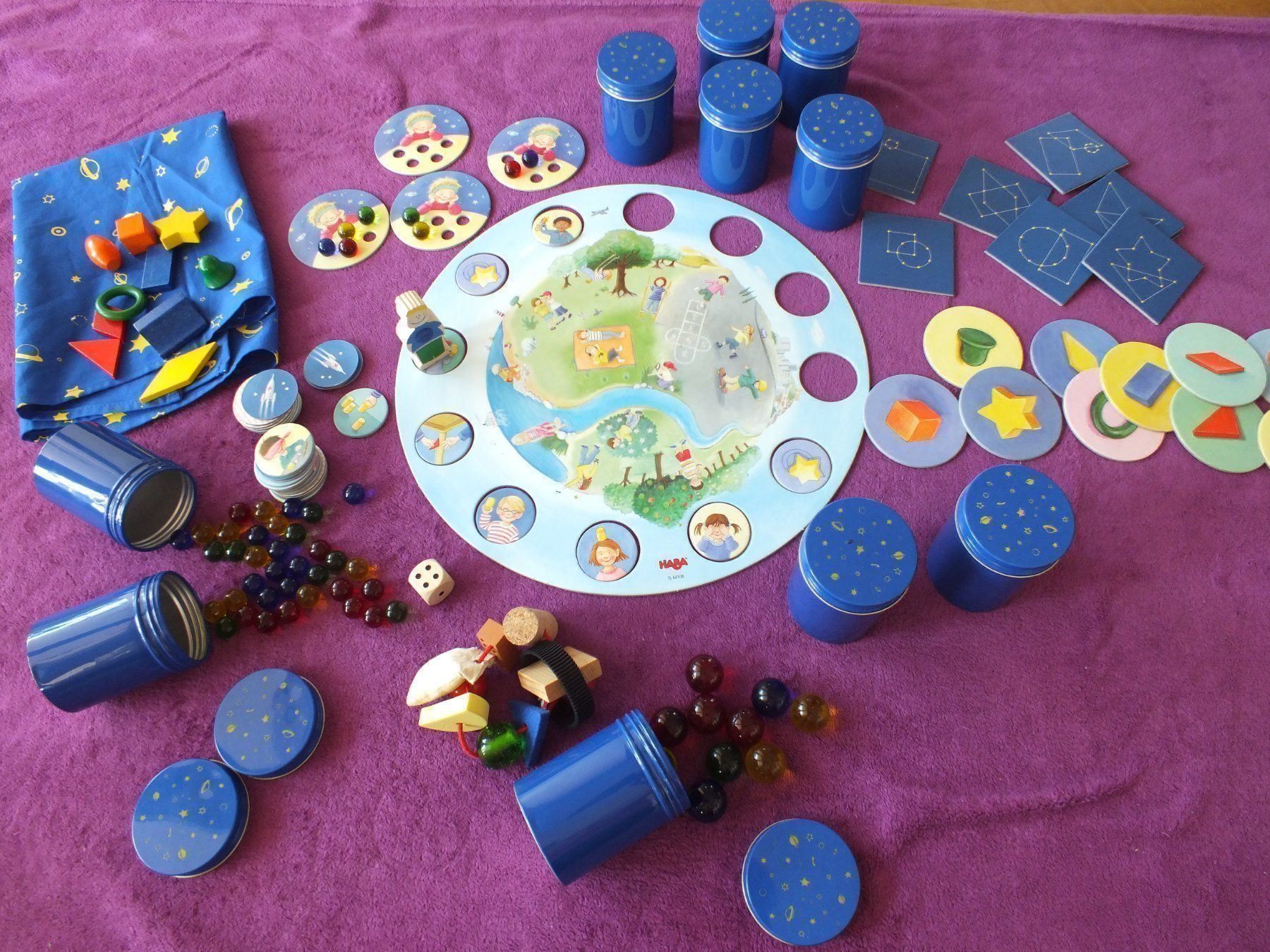 Haba Spiele: HABA Lern Spiel - Planet der Sinne – Gebraucht aus Müllheim Dorf von Seeeule01 3
