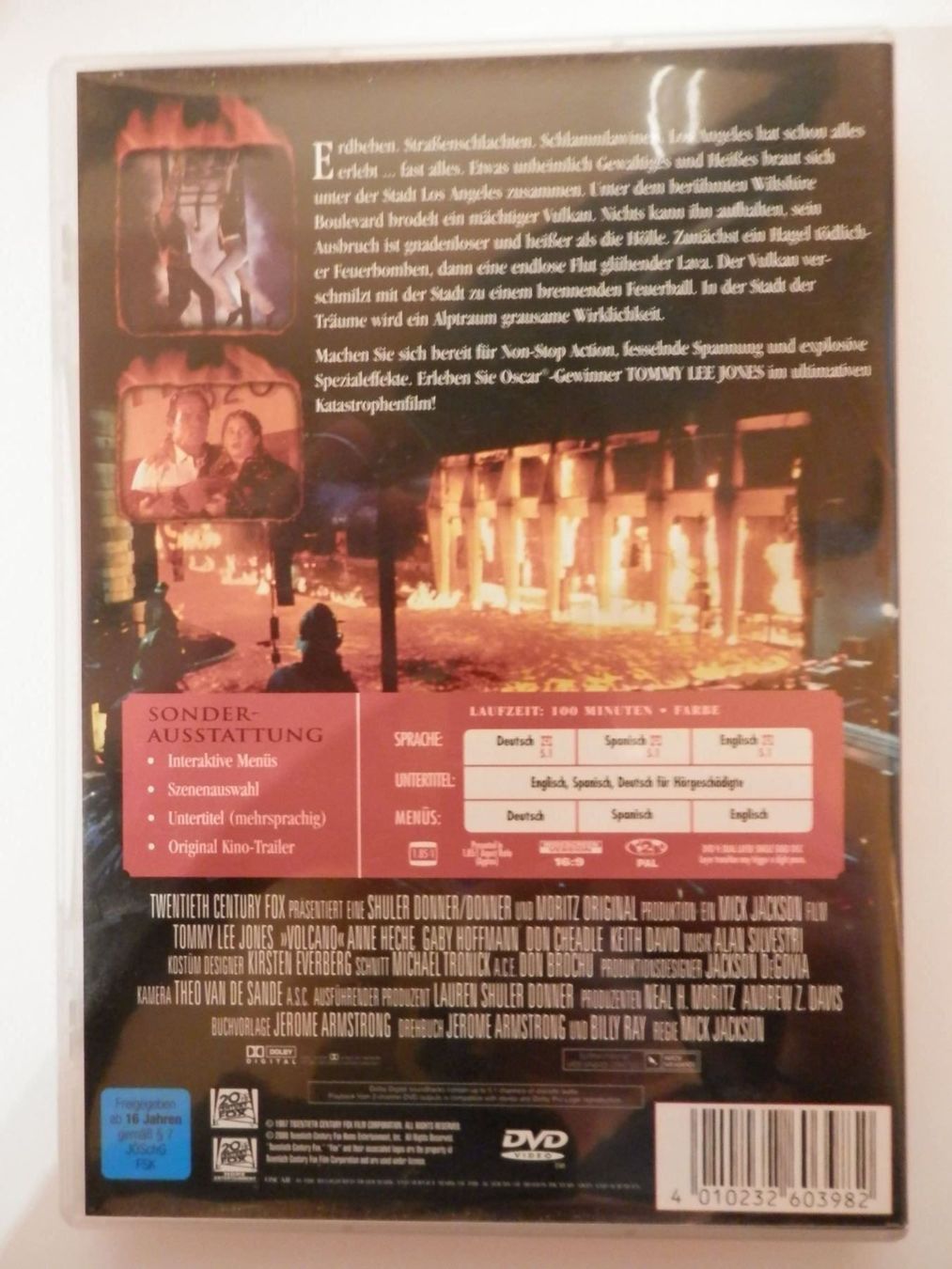 Tutti i DVDs: Volcane mit Tommy Lee Jones – Usato da Weiach venduto da weiach82 1