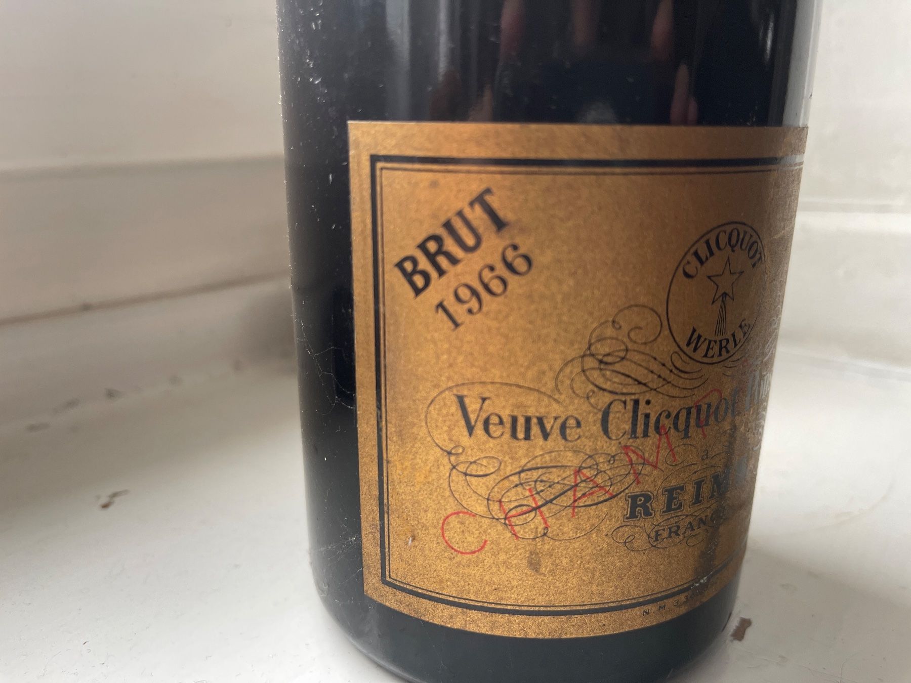 Veuve Clicquot Spirituosen: Champagne Veuve Clicquot 1966 – Gebraucht aus Thalwil von adamjay 2