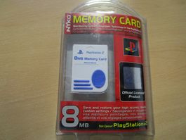 Memory Card 8MB MagicGate Playstation 2 - Neuware PS2