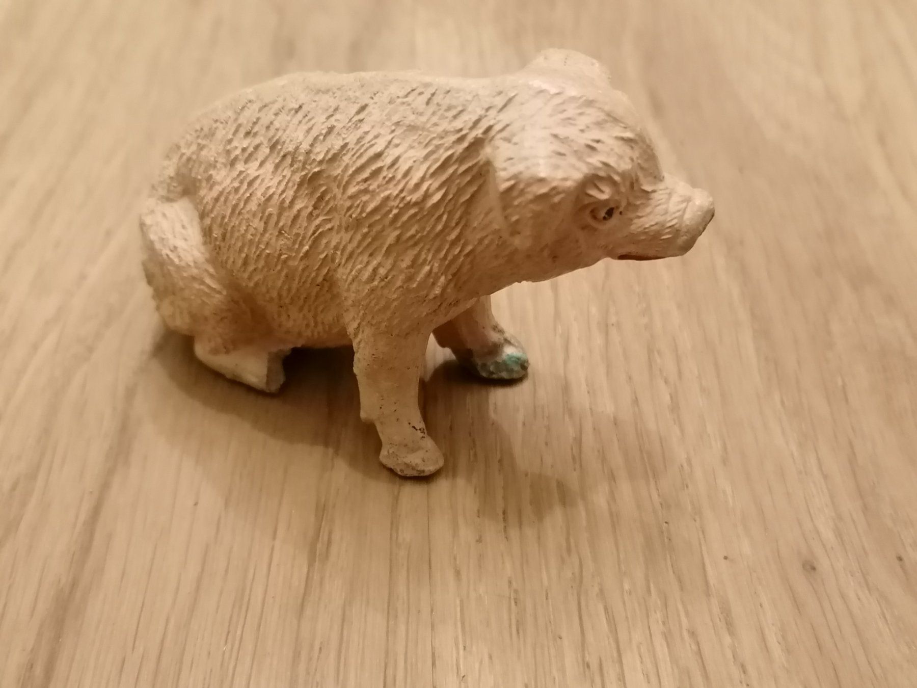 Statuette: Elastolin Tierfigur - Schwein – Usato da Basel venduto da vintagecollector 1