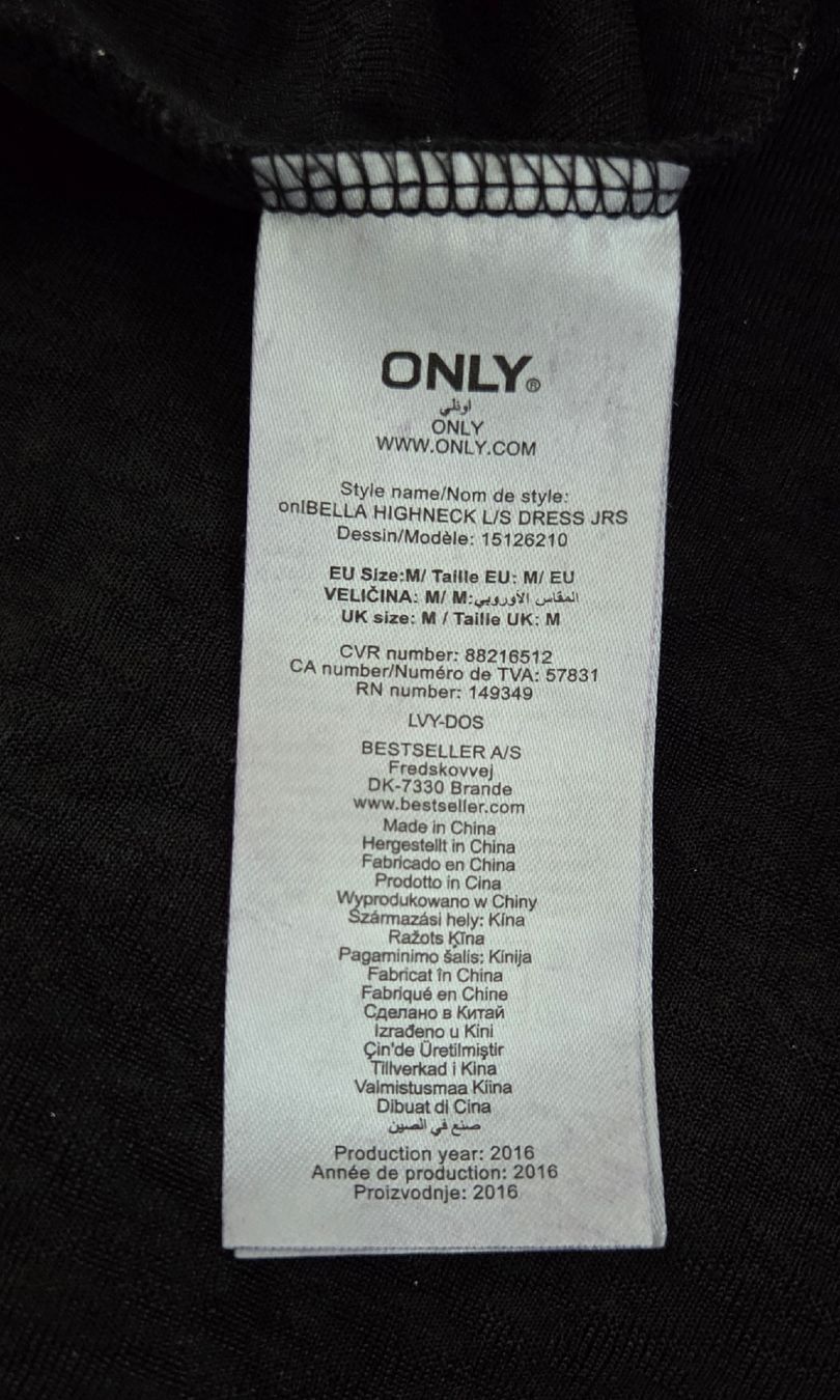 Only Kleider: Schwarze und silberne Only Partykleid – Neu (gemäss Beschreibung) aus Belp von mar_wyp6 3