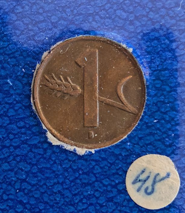 Alle Münzen: 1 Rappen 1948 – Gebraucht aus Arch von coinsandmore 1