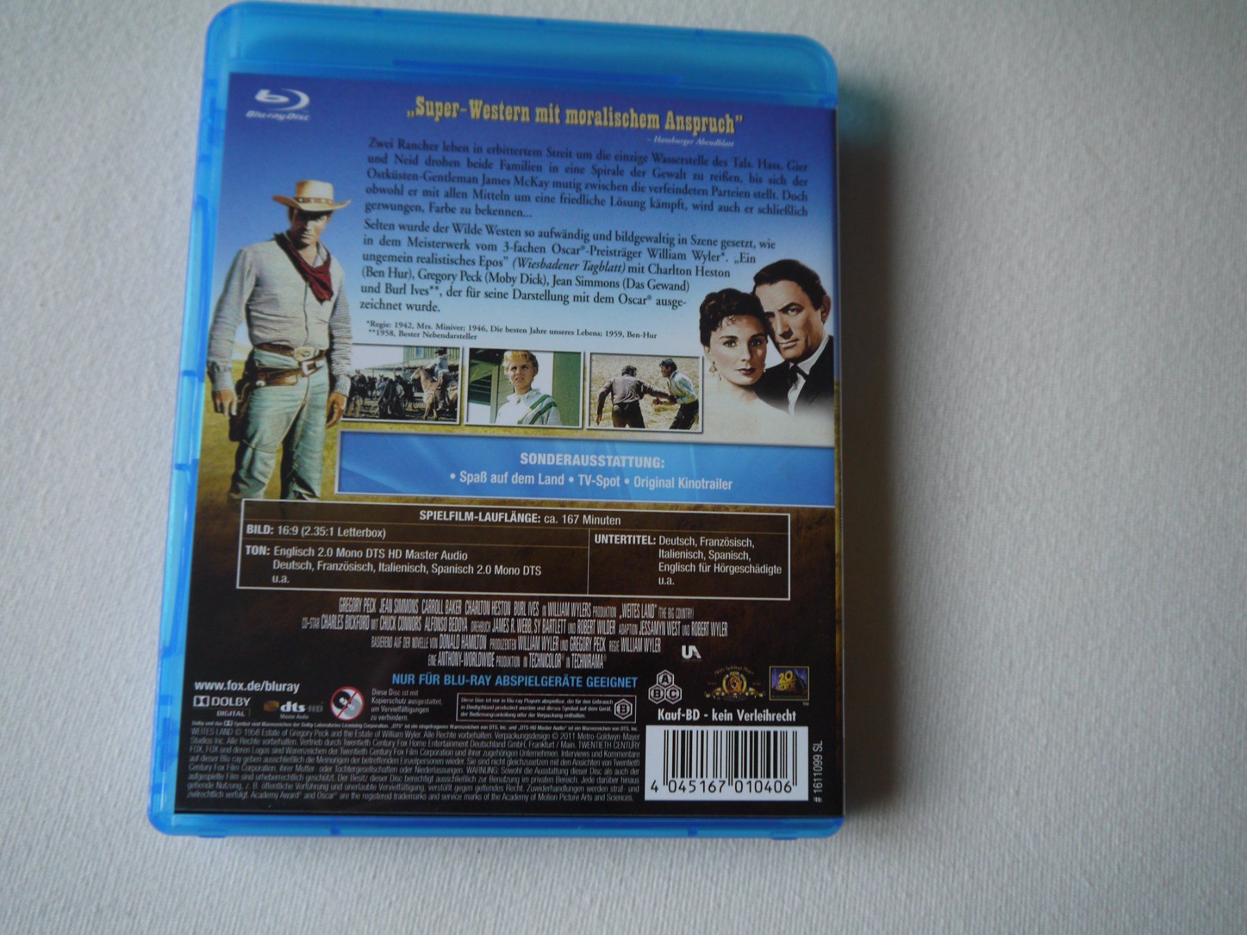 Tutti i DVDs: WEITES LAND(1958)-selten – Usato da Hagendorn venduto da Blaf 1