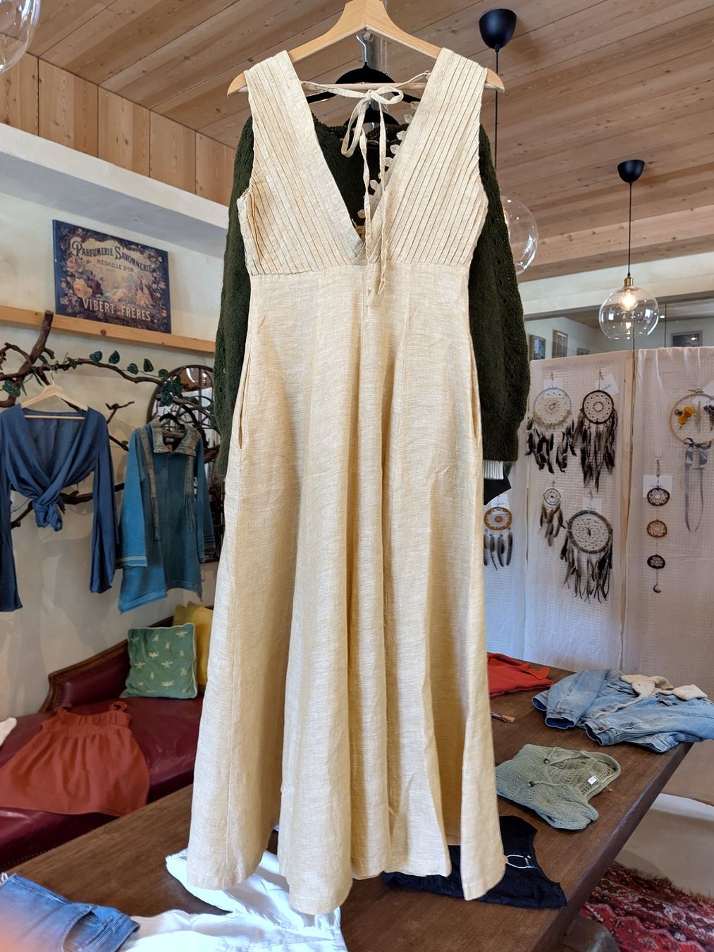 Vestiti: Sommer Rock Linen gelb M – Nuovo (secondo la descrizione) da Losone venduto da ell_nora89 2