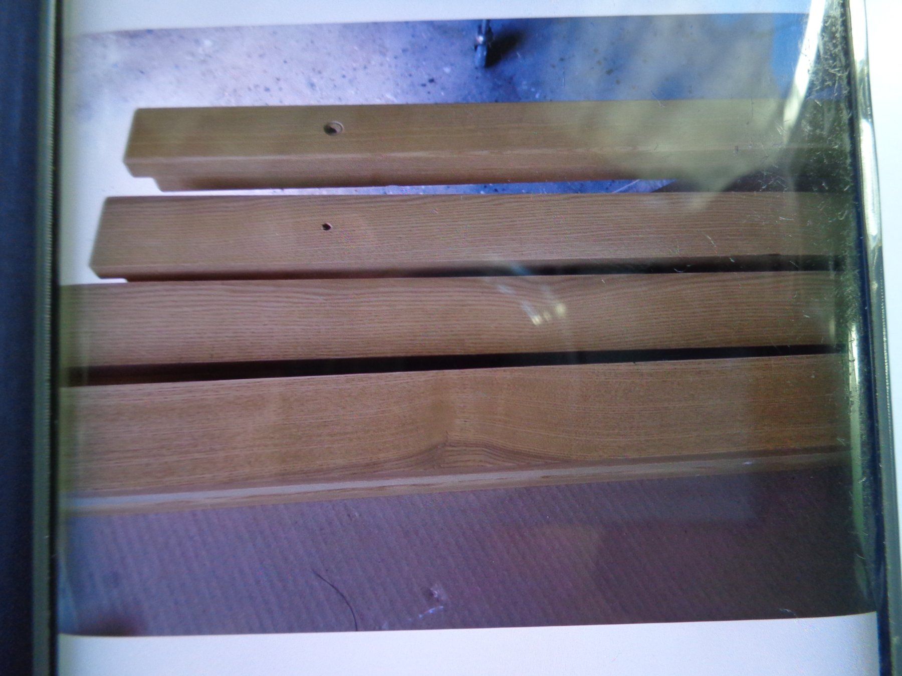 Articoli in legno: Eichenlatten gefasst vorgebohrt 9 Stück – Nuovo (secondo la descrizione) da Liestal venduto da Gecko16 1