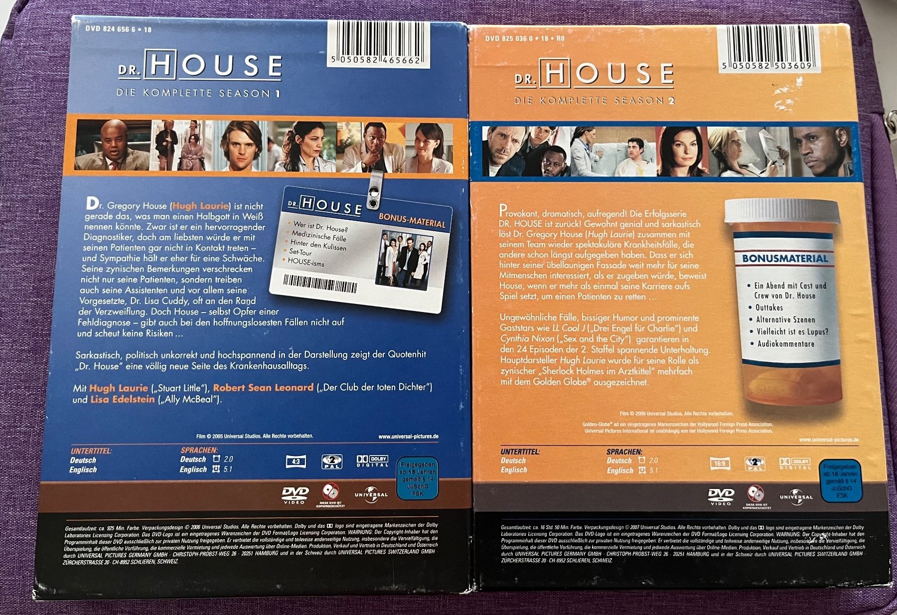 Tutti i DVDs: Dr House  - Season 1-3 – Usato da Bassersdorf venduto da McRob00 2