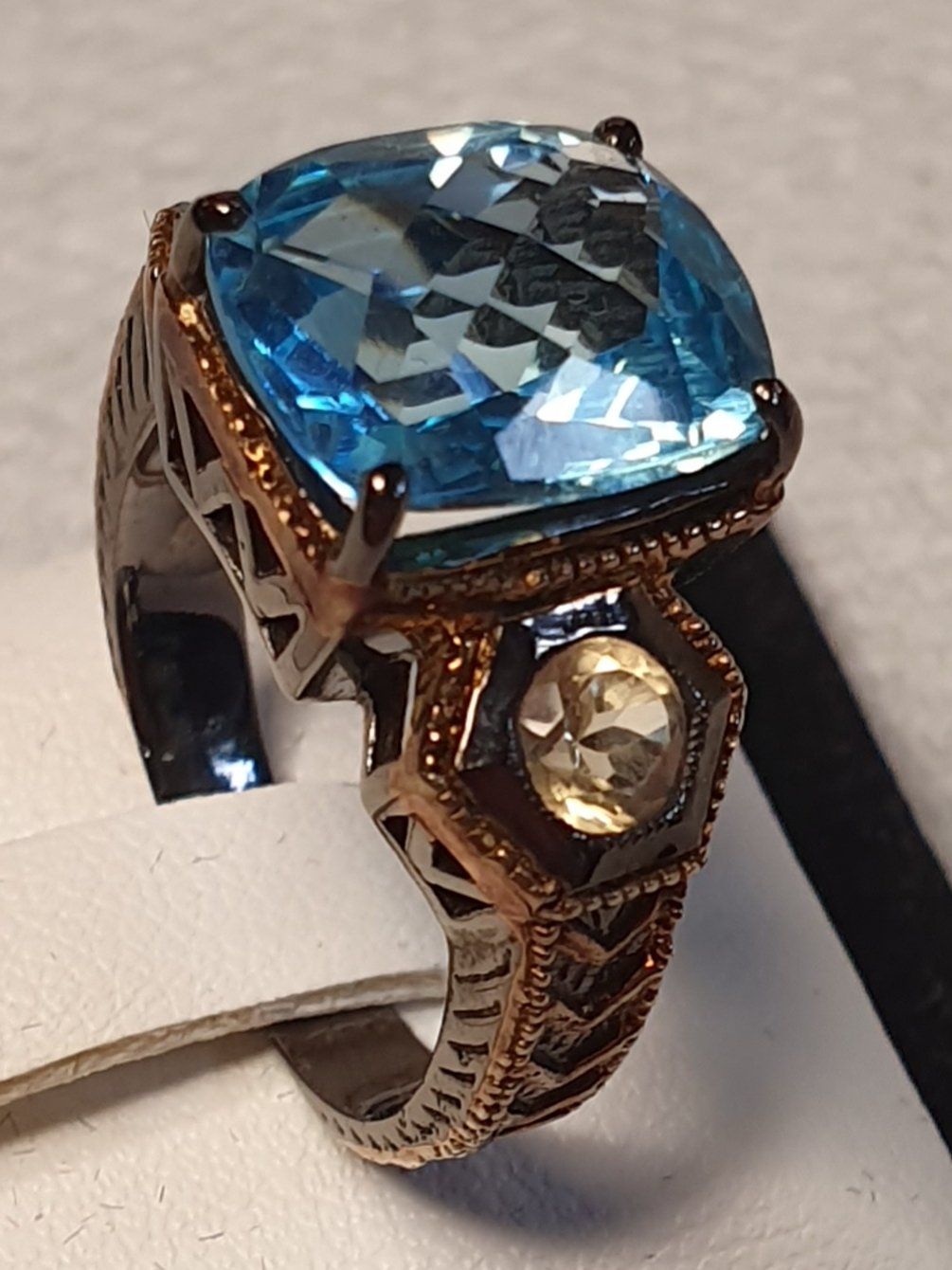 Anelli: Edelstein Fingerring – Nuovo (secondo la descrizione) da Zürich venduto da adriben 4